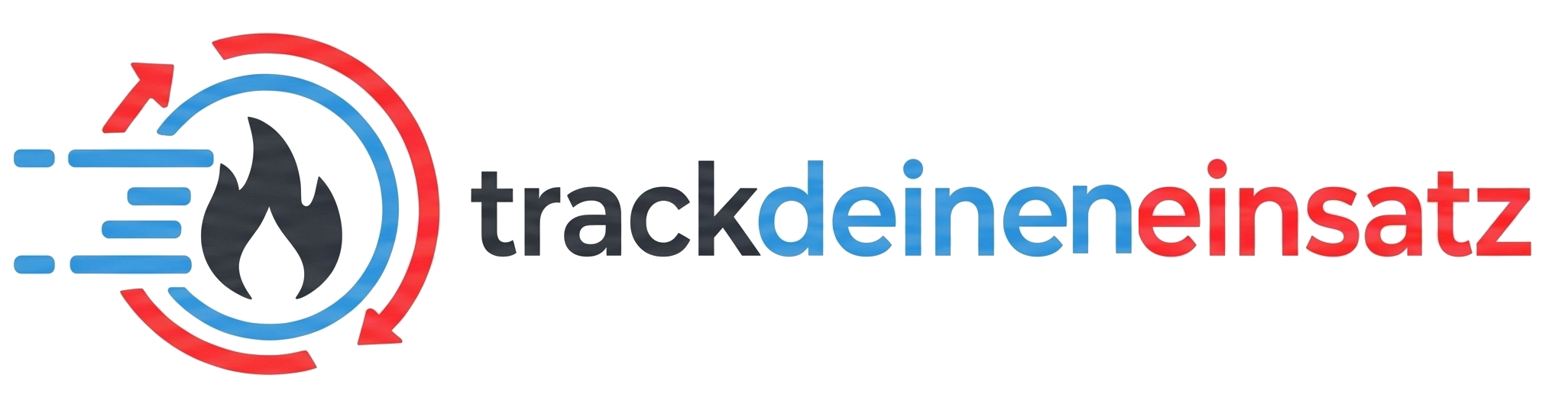 Trackdeineinsatz Logo Hell